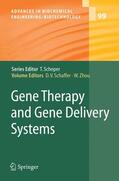 Zhou / Schaffer |  Gene Therapy and Gene Delivery Systems | Buch |  Sack Fachmedien