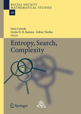 Csiszár / Tardos / Katona | Entropy, Search, Complexity | Buch | 978-3-642-06899-7 | sack.de