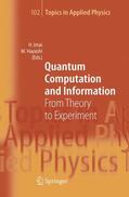 Hayashi / Imai |  Quantum Computation and Information | Buch |  Sack Fachmedien