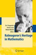 Charpentier / Nikolski / LESNE |  Kolmogorov's Heritage in Mathematics | Buch |  Sack Fachmedien