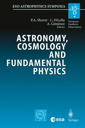 Shaver / Gimenez / Lella |  Astronomy, Cosmology and Fundamental Physics | Buch |  Sack Fachmedien