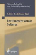 Ehlers / Gethmann |  Environment across Cultures | Buch |  Sack Fachmedien