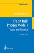 Schmid |  Credit Risk Pricing Models | Buch |  Sack Fachmedien