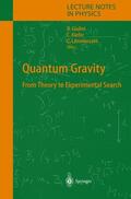 Giulini / Lämmerzahl / Kiefer |  Quantum Gravity | Buch |  Sack Fachmedien