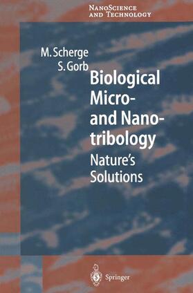Gorb / Scherge | Biological Micro- and Nanotribology | Buch | 978-3-642-07440-0 | sack.de