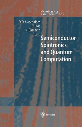 Awschalom / Samarth / Loss | Semiconductor Spintronics and Quantum Computation | Buch | sack.de