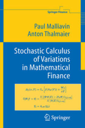Thalmaier / Malliavin |  Stochastic Calculus of Variations in Mathematical Finance | Buch |  Sack Fachmedien