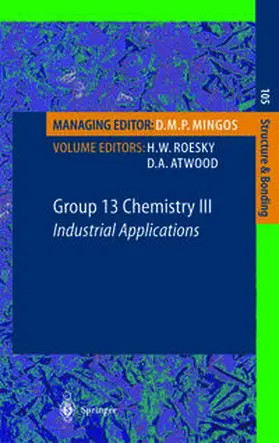 Roesky / Atwood |  Group 13 Chemistry III | Buch |  Sack Fachmedien