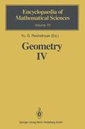 Reshetnyak |  Geometry IV | Buch |  Sack Fachmedien