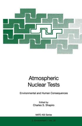Shapiro | Atmospheric Nuclear Tests | Buch | 978-3-642-08359-4 | sack.de
