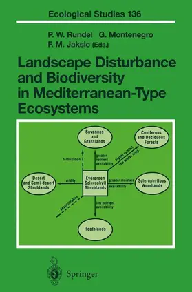 Rundel / Jaksic / Montenegro |  Landscape Disturbance and Biodiversity in Mediterranean-Type Ecosystems | Buch |  Sack Fachmedien