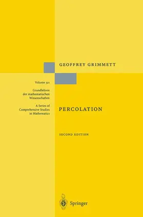 Grimmett |  Percolation | Buch |  Sack Fachmedien