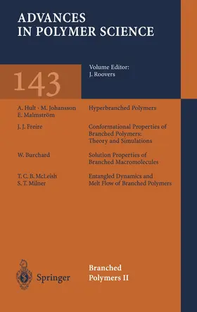 Roovers | Branched Polymers II | Buch | 978-3-642-08448-5 | sack.de