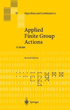 Kerber |  Applied Finite Group Actions | Buch |  Sack Fachmedien