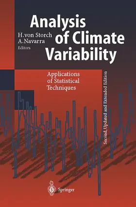 Navarra / Storch |  Analysis of Climate Variability | Buch |  Sack Fachmedien