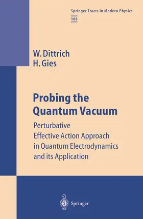 Dittrich / Gies |  Probing the Quantum Vacuum | Buch |  Sack Fachmedien