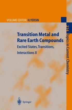Yersin | Transition Metal and Rare Earth Compounds | Buch | 978-3-642-08757-8 | sack.de