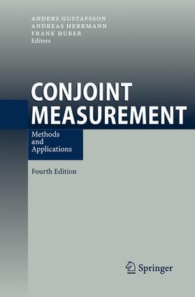 Gustafsson / Huber / Herrmann | Conjoint Measurement | Buch | 978-3-642-09056-1 | sack.de