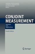Gustafsson / Huber / Herrmann |  Conjoint Measurement | Buch |  Sack Fachmedien