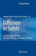 Mehrer |  Diffusion in Solids | Buch |  Sack Fachmedien