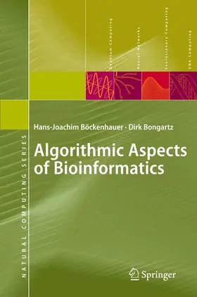 Bongartz / Böckenhauer |  Algorithmic Aspects of Bioinformatics | Buch |  Sack Fachmedien