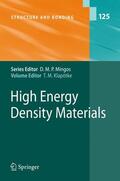 Klapötke |  High Energy Density Materials | Buch |  Sack Fachmedien