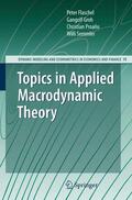 Flaschel / Semmler / Groh |  Topics in Applied Macrodynamic Theory | Buch |  Sack Fachmedien