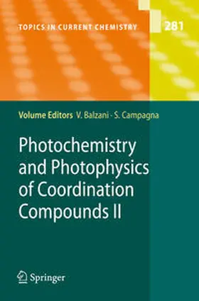 Campagna / Balzani |  Photochemistry and Photophysics of Coordination Compounds II | Buch |  Sack Fachmedien