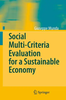 Munda |  Social Multi-Criteria Evaluation for a Sustainable Economy | Buch |  Sack Fachmedien