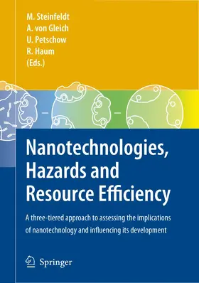 Steinfeldt / Haum / Gleich |  Nanotechnologies, Hazards and Resource Efficiency | Buch |  Sack Fachmedien