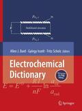 Bard / Inzelt / Scholz |  Electrochemical Dictionary | Buch |  Sack Fachmedien