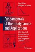 Müller |  Fundamentals of Thermodynamics and Applications | Buch |  Sack Fachmedien