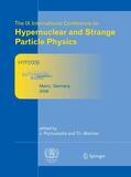 Pochodzalla / Walcher |  Proceedings of The IX International Conference on Hypernuclear and Strange Particle Physics | Buch |  Sack Fachmedien