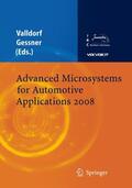Gessner / Valldorf |  Advanced Microsystems for Automotive Applications 2008 | Buch |  Sack Fachmedien