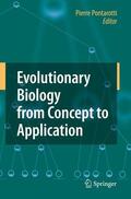 Pontarotti |  Evolutionary Biology from Concept to Application | Buch |  Sack Fachmedien
