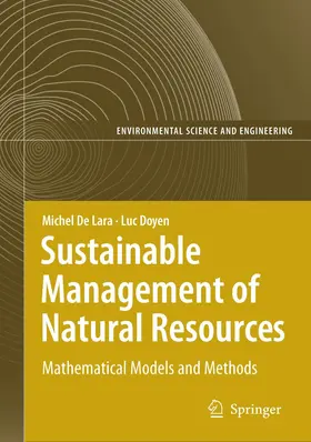 Doyen / De Lara |  Sustainable Management of Natural Resources | Buch |  Sack Fachmedien