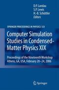 Landau / Schüttler / Lewis |  Computer Simulation Studies in Condensed-Matter Physics XIX | Buch |  Sack Fachmedien