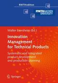 Eversheim |  Innovation Management for Technical Products | Buch |  Sack Fachmedien