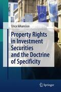 Johansson |  Property Rights in Investment Securities and the Doctrine of Specificity | Buch |  Sack Fachmedien