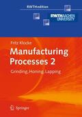 Klocke |  Manufacturing Processes 2 | Buch |  Sack Fachmedien