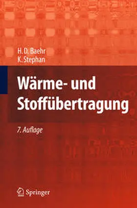 Baehr / Stephan |  Wärme- und Stoffübertragung | eBook | Sack Fachmedien