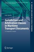 Sparka |  Jurisdiction and Arbitration Clauses in Maritime Transport Documents | Buch |  Sack Fachmedien