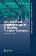 Sparka |  Jurisdiction and Arbitration Clauses in Maritime Transport Documents | eBook | Sack Fachmedien