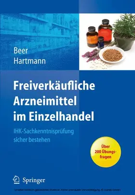 Beer / Hartmann | Freiverkäufliche Arzneimittel im Einzelhandel | E-Book | www.sack.de