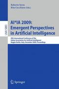 Cucchiara / Serra |  AI*IA 2009: Emergent Perspectives in Artificial Intelligence | Buch |  Sack Fachmedien