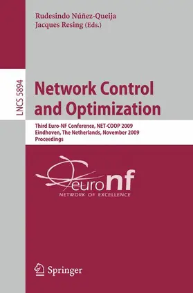 Resing / Núñez-Queija |  Network Control and Optimization | Buch |  Sack Fachmedien