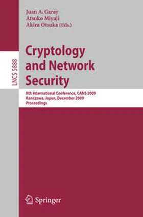 Garay / Otsuka | Cryptology and Network Security | E-Book | www.sack.de
