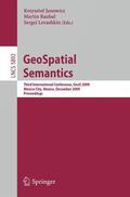 Janowicz / Levashkin / Raubal |  GeoSpatial Semantics | Buch |  Sack Fachmedien