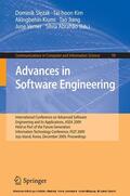 Slezak / Slezak / Kim |  Advances in Software Engineering | eBook | Sack Fachmedien
