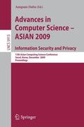 Baskar / Datta / Chen |  Advances in Computer Science, Information Security and Privacy | Buch |  Sack Fachmedien